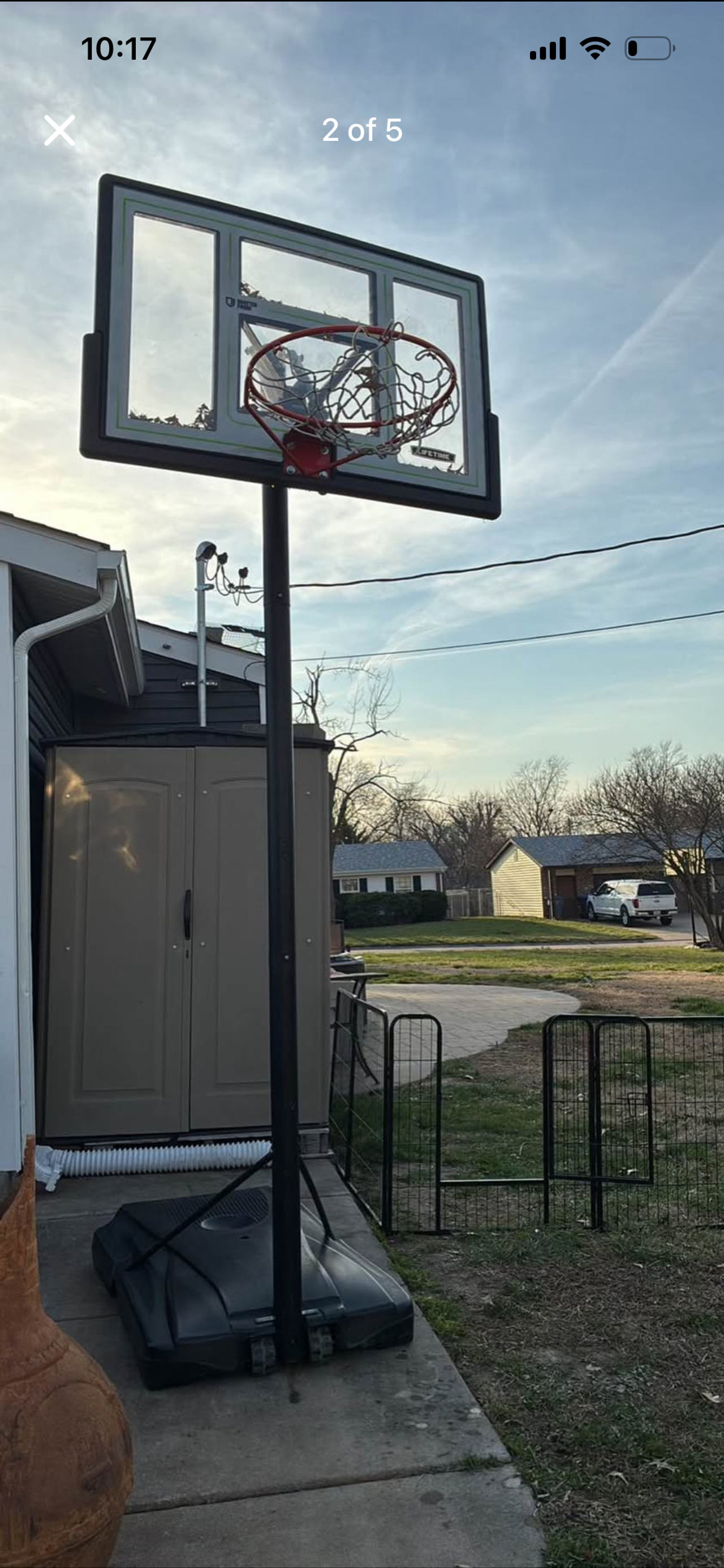 Lifetime Portable Basketball Hoop