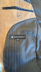 Bachrach Men's Faux Suede Blazer with Elbow Patches - Image 3