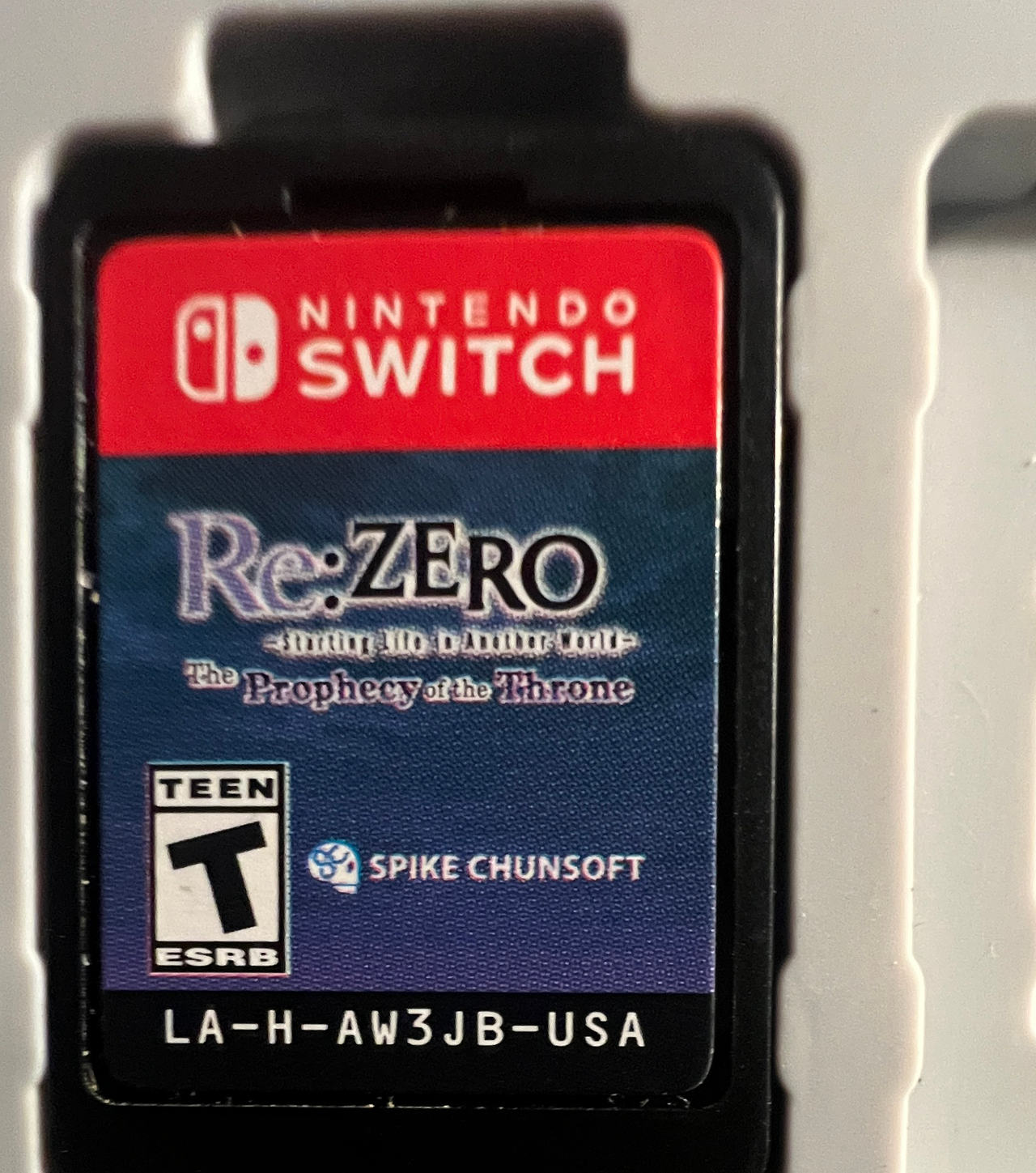 Re:ZERO -Starting Life in Another World- The Prophecy of the Throne - Nintendo Switch