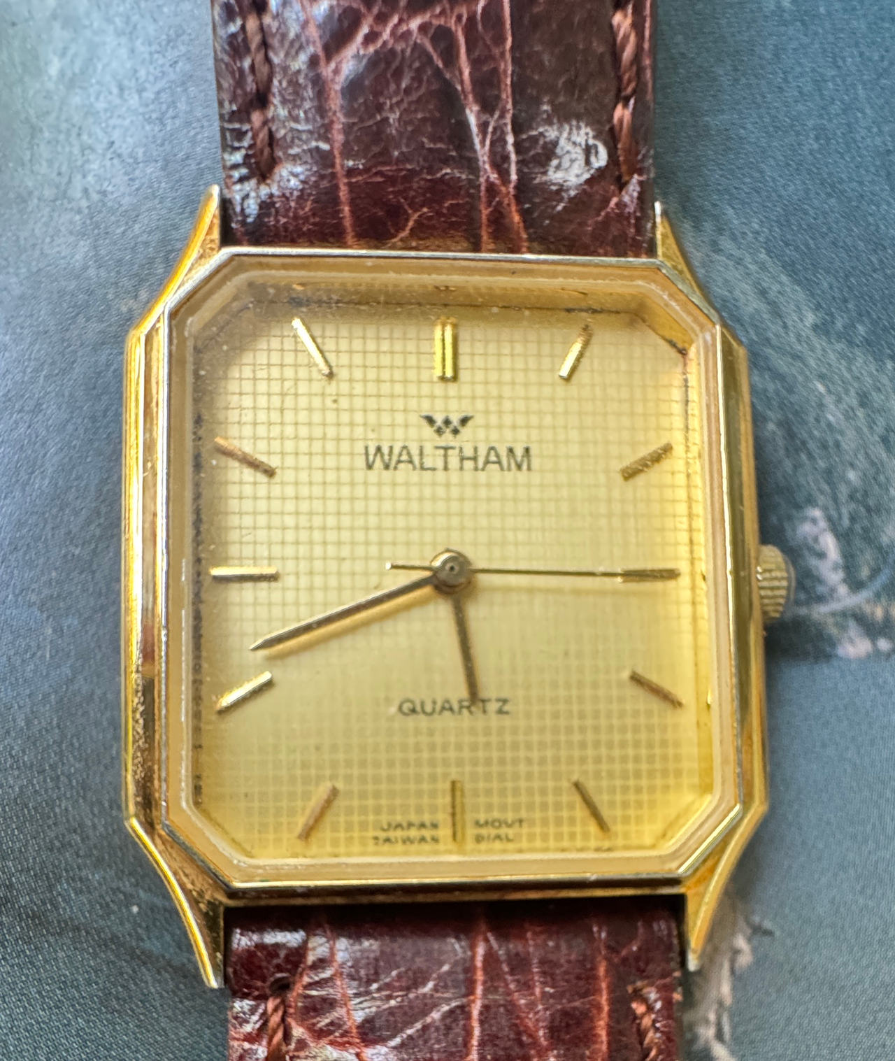 Waltham Vintage Quartz Octagonal Watch