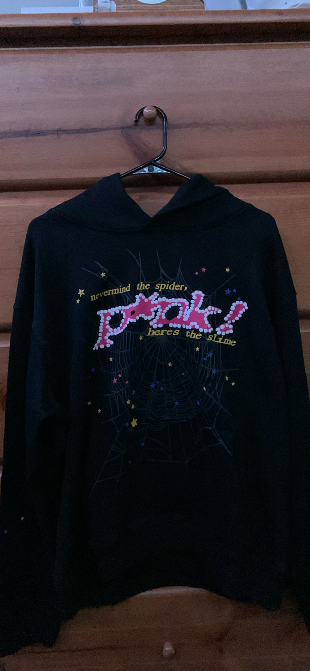 Sp5der hoodie “p*nk”
