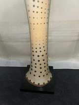 Tall Raku Pottery Lady Figurine - Image 5