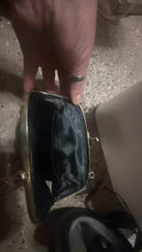 Vintage Black Beaded Evening Clutch - Image 3