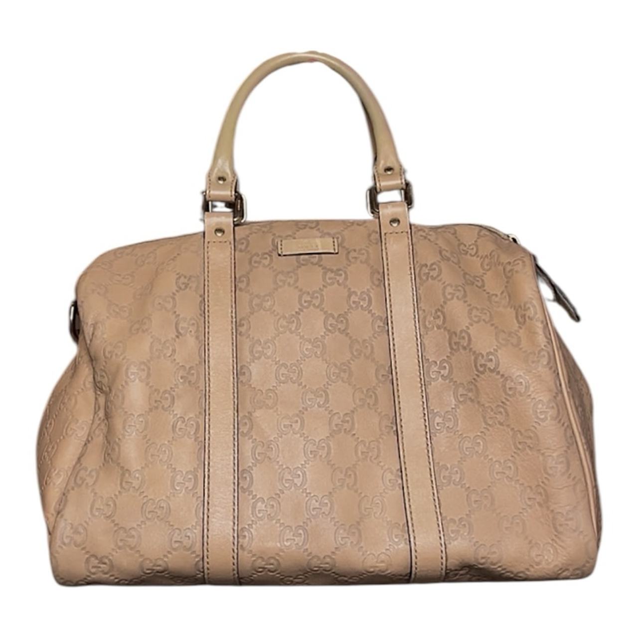 Gucci Joy Boston Bag Beige Leather