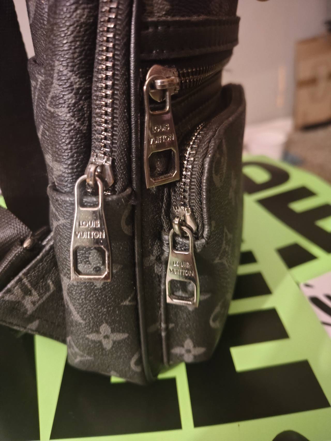 Louis Vuitton Avenue Sling Bag Monogram Eclipse