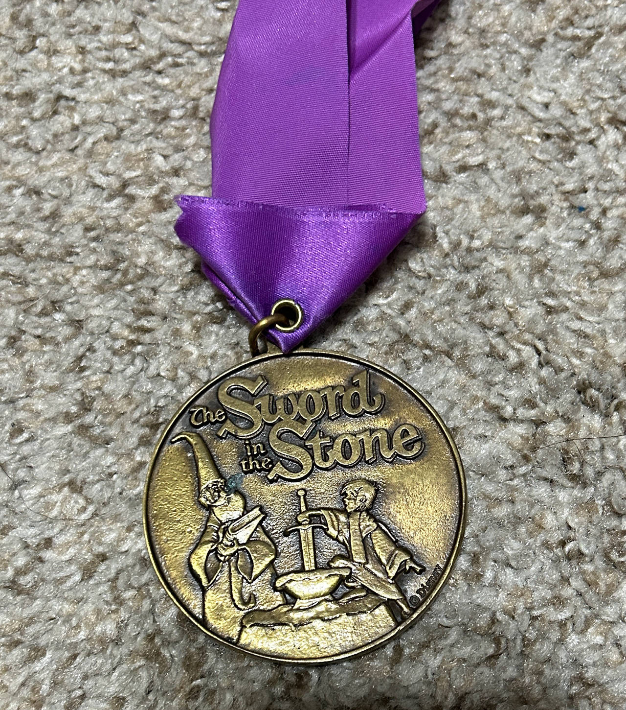 Disney The Sword in the Stone Commemorative Medal