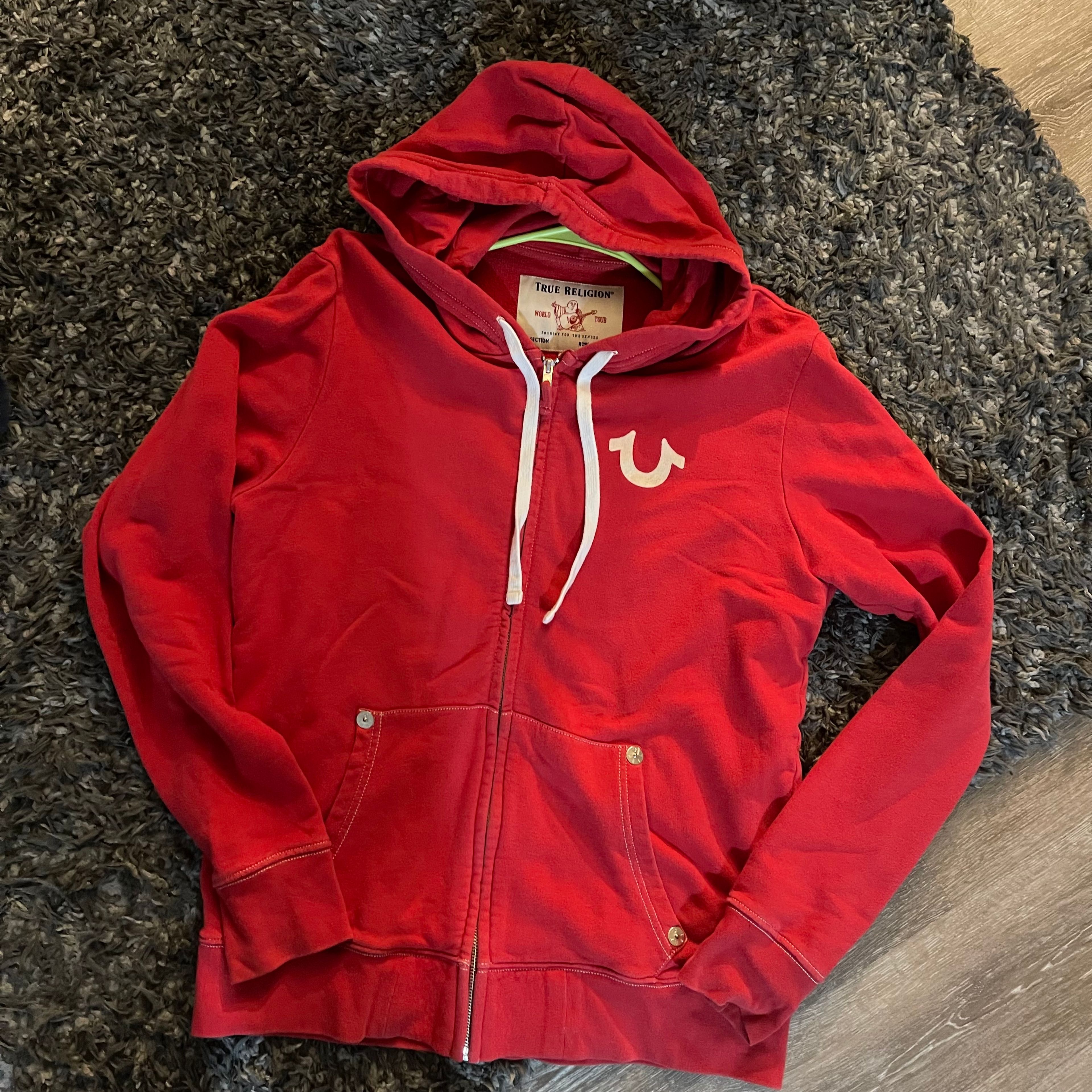 True Religion Zip Up Hoodie