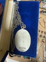 Vintage Aquarius Zodiac Pendant Necklace - Image 2