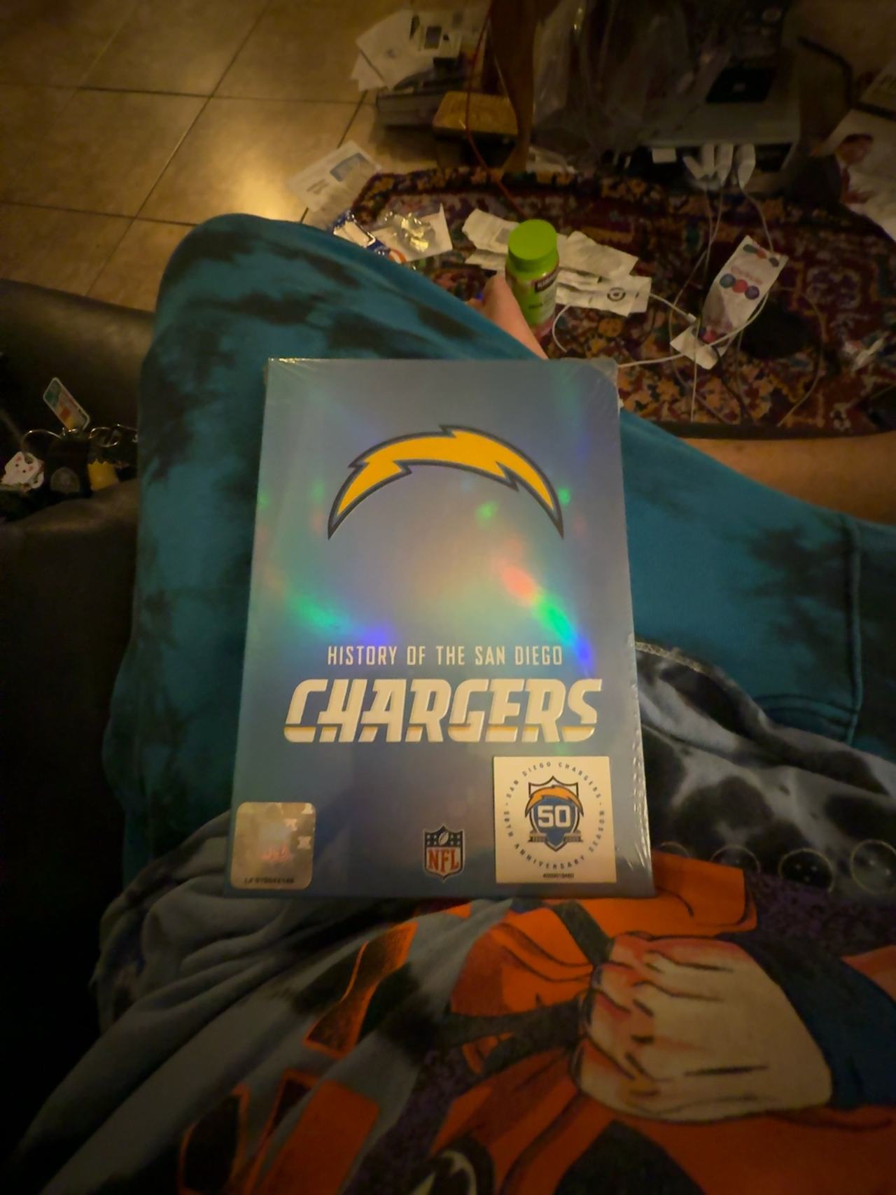 NFL History of the San Diego Chargers DVD