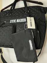 Steve Madden BNicky Tote Bag NWT / Color Black - Image 2