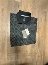 Van Heusen Logo Polo Shirt Black size M - Image 1