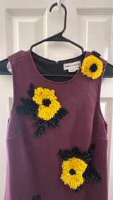 Dhruv Kapoor/Anthropologie 3D Floral Applique Shift Dress - XS - Minor Flaw (pic - Image 2