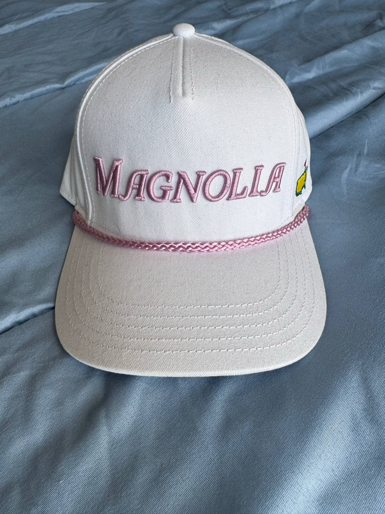 Masters Magnolia Rope Hat White/Pink - Worn Once