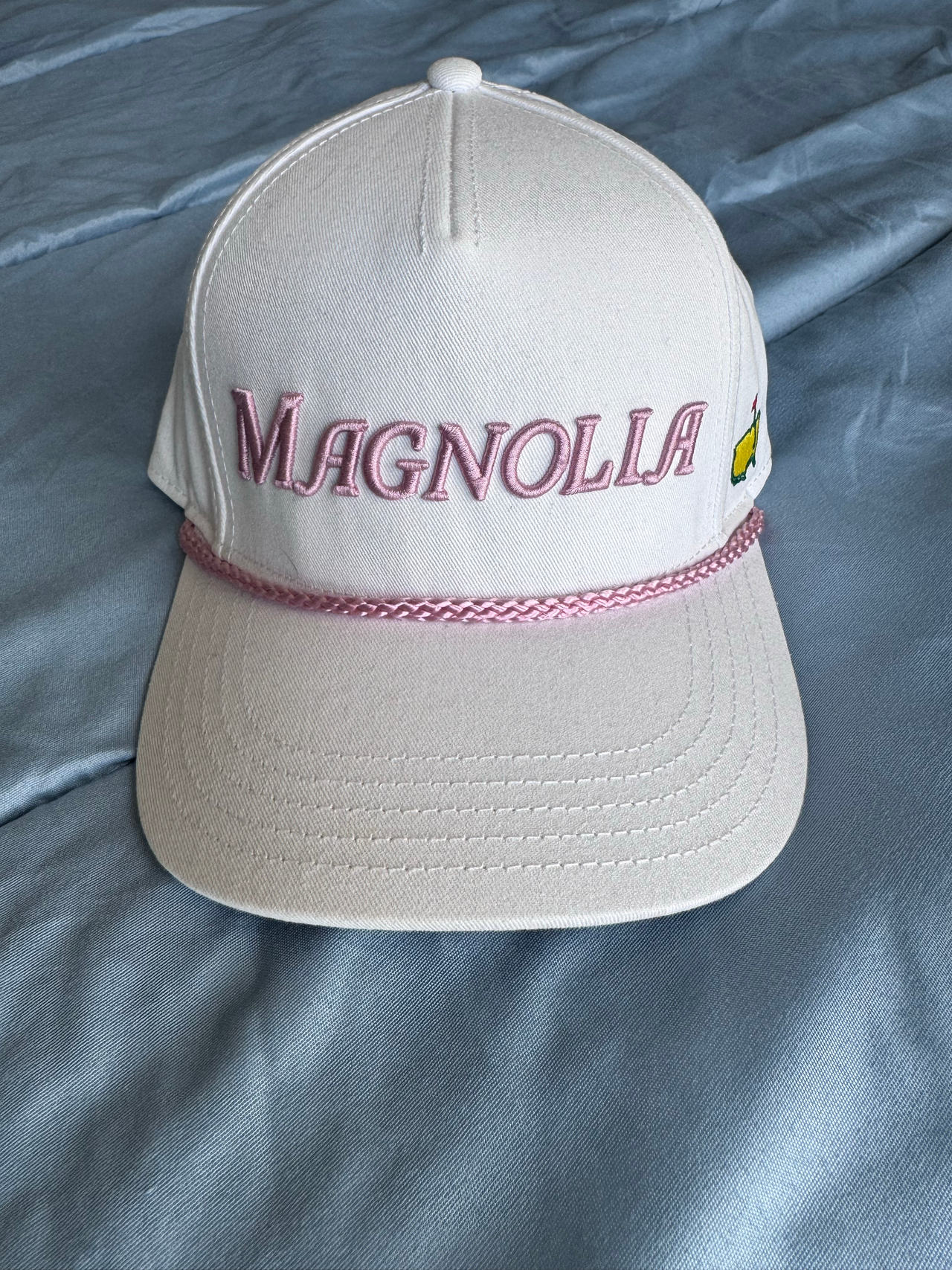 Masters Magnolia Rope Hat White/Pink - Worn Once