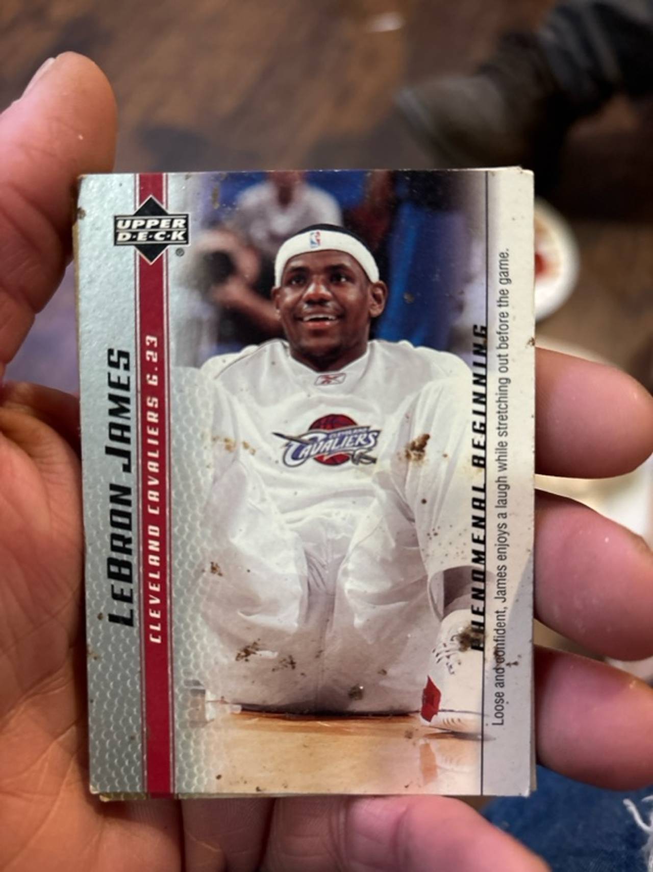 Upper Deck Phenomenal Beginning LeBron James #4 Rookie Card