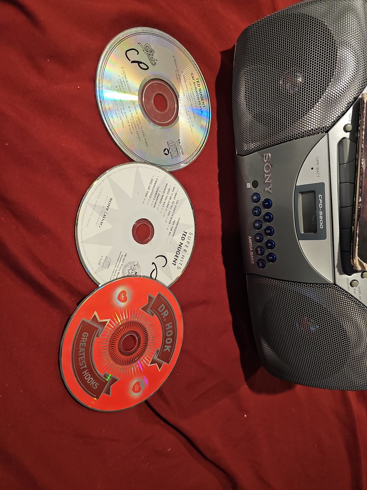 Sony CFD-S200 CD Radio Cassette-Corder