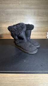 The Children's Place Girls Black Faux Fur Boots - Image 4