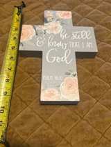 Wooden Wall Cross 8.5x12" - Image 3