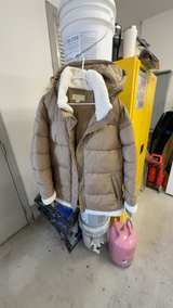 Michael Kors Women's Hooded Faux Fur Trim Puffer Coat - Image 1