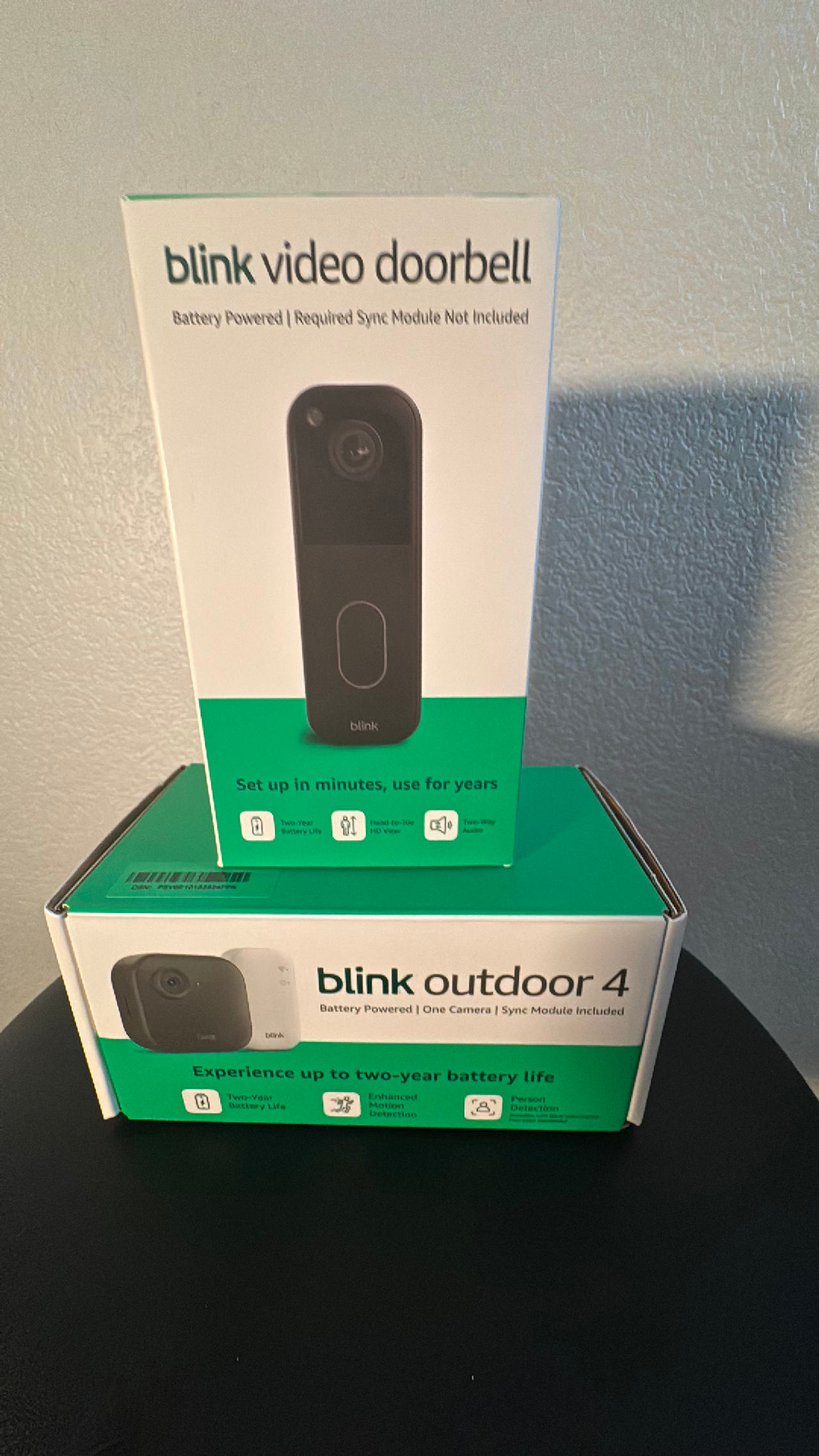 Blink Outdoor 4 Bundle with Video Doorbell