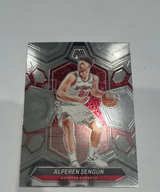 2021-22 Panini Mosaic Alperen Sengun Silver Prizm RC #211 - Image 1