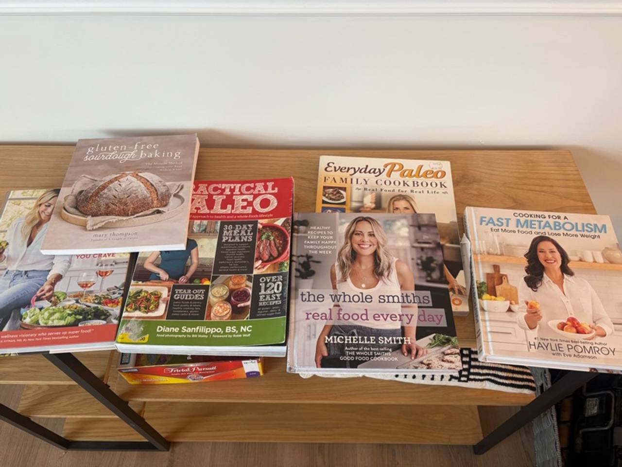 Collection of 6 Healthy or Paleo Cookbooks