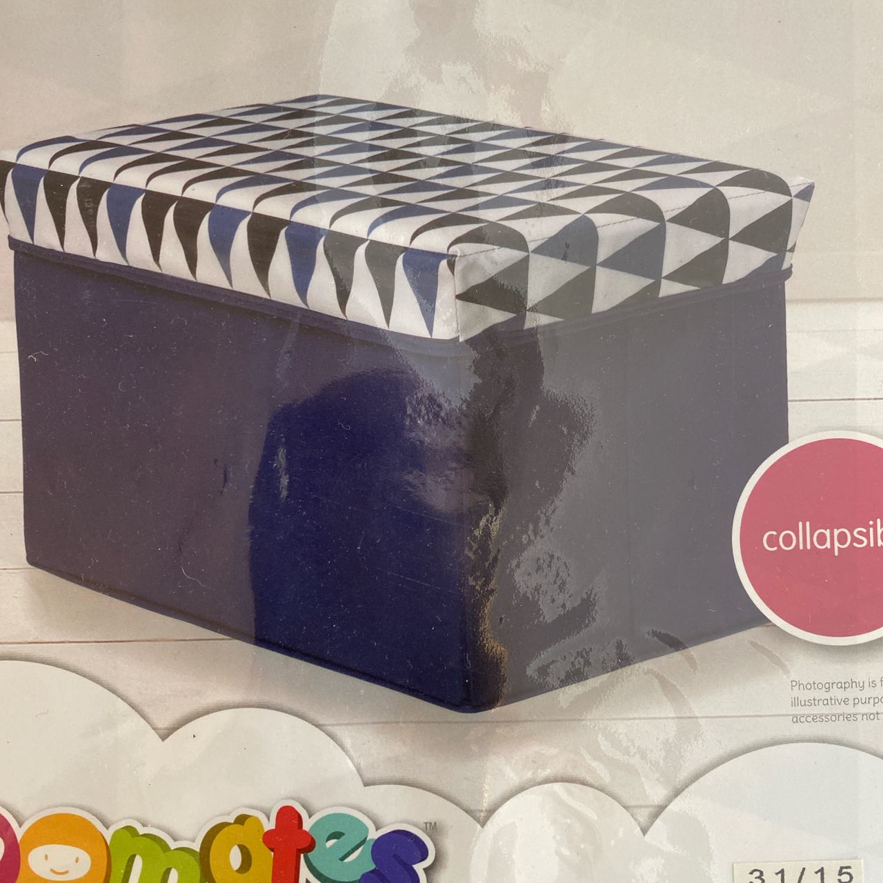 Collapsible Storage Ottoman
