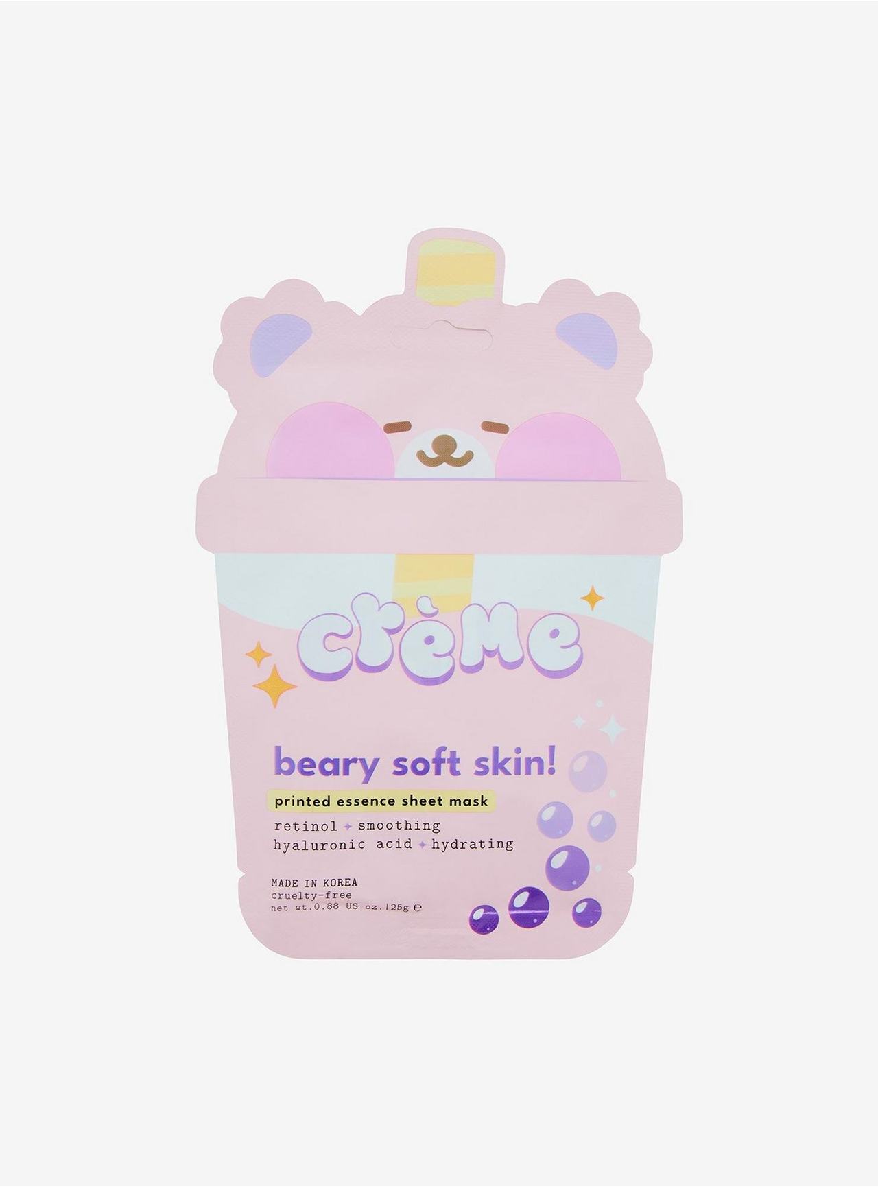 The Crème Shop Beary Soft Skin! Printed Essence Sheet Mask