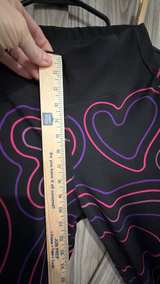 Pop Fit Heart Print Flare Leggings size Small - Image 8