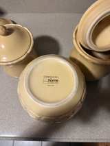 Chris Madden Felice set of three Yellow Canister’s  - Image 2