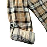 rue21 Split Plaid Flannel Button Down Shirt - Image 4
