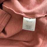 Hippie Rose Shirt Women’s Size M Button Down Long Sleeve Ribbed Blush Pink  - Image 6