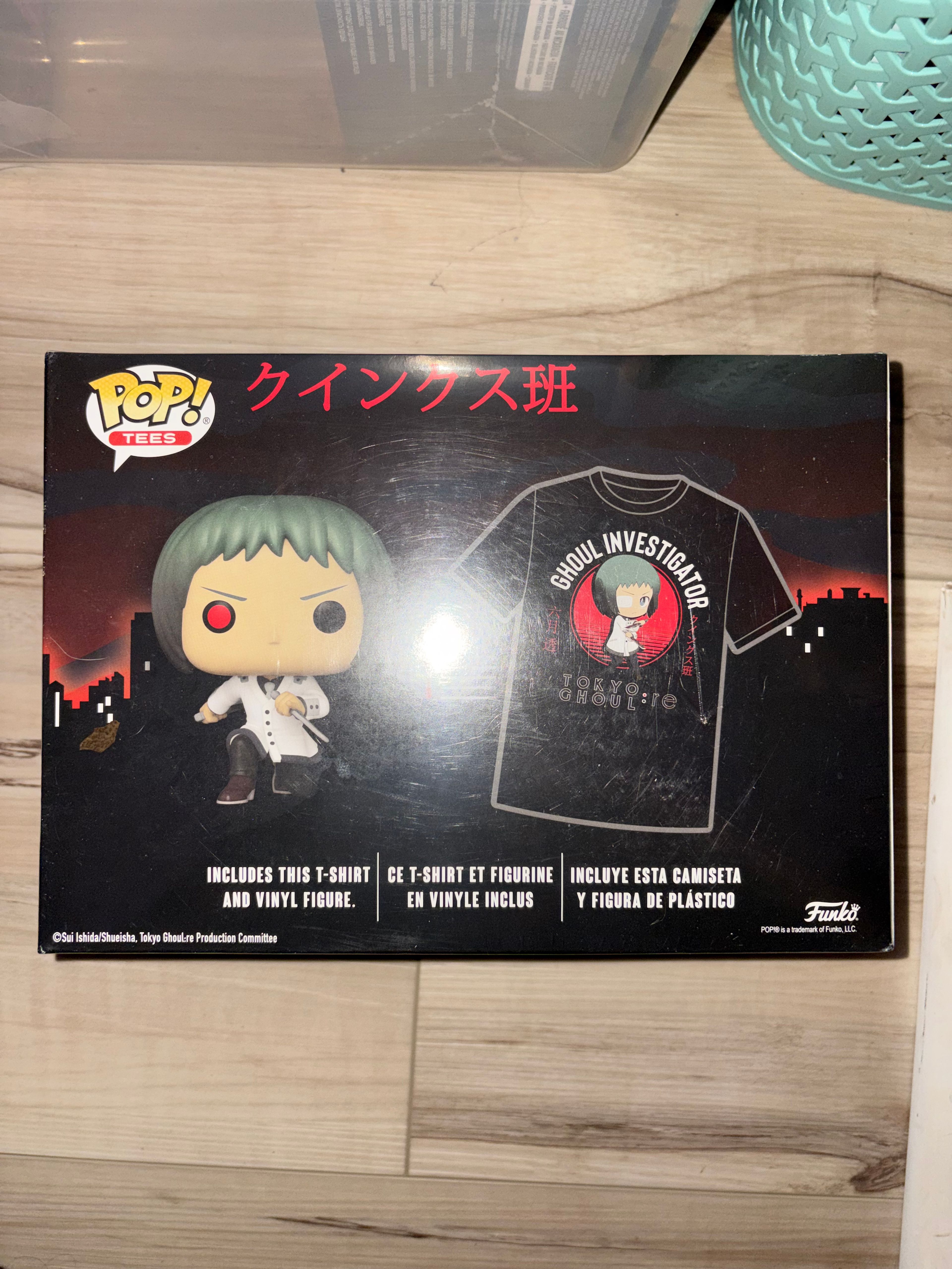 Funko Pop! & Tee: Tokyo Ghoul:re - Tooru Mutsuki GameStop Exclusive - Image 3