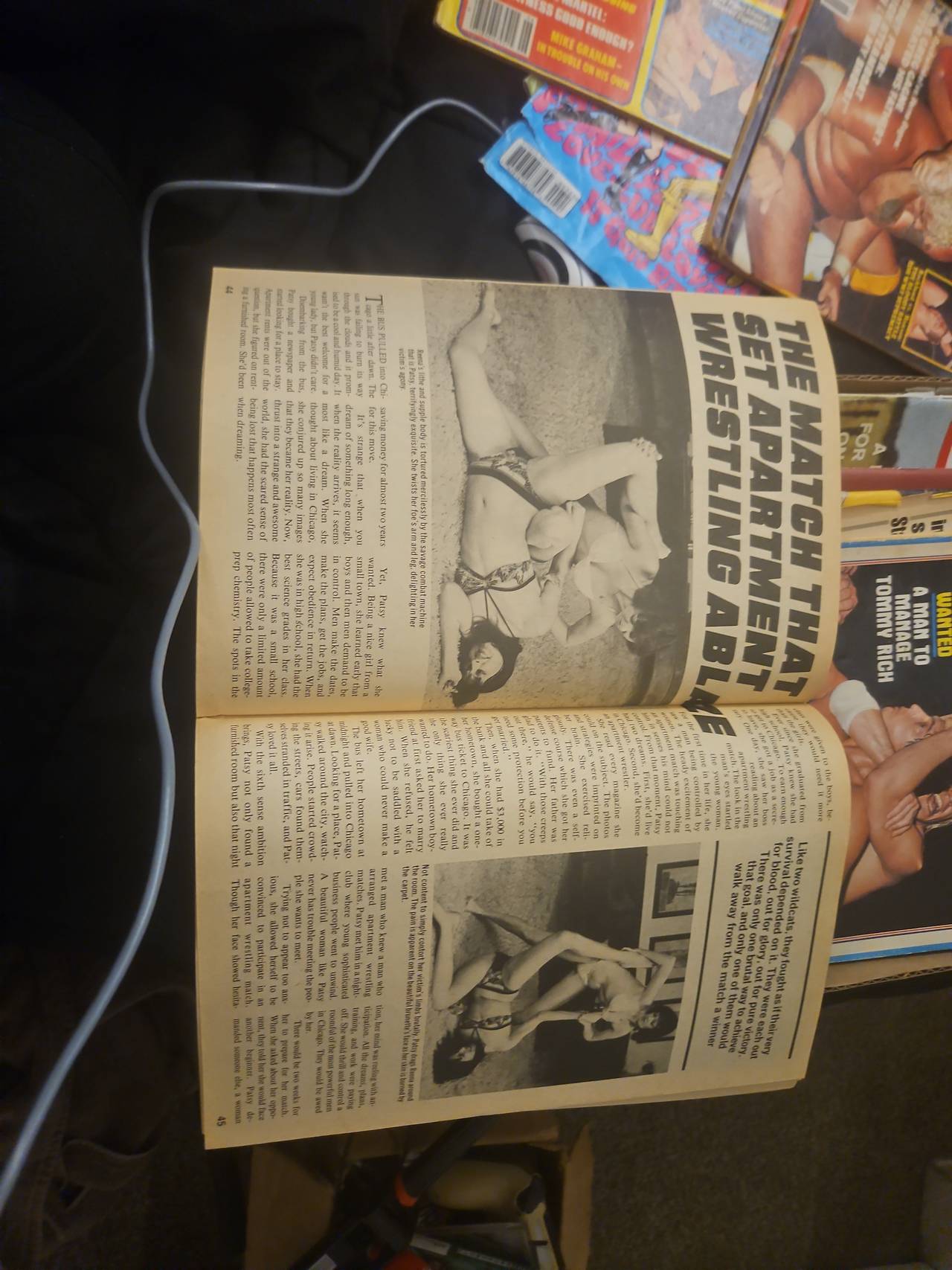 Sports Review Wrestling Magazine August 1982 Roddy Piper Tommy Rich