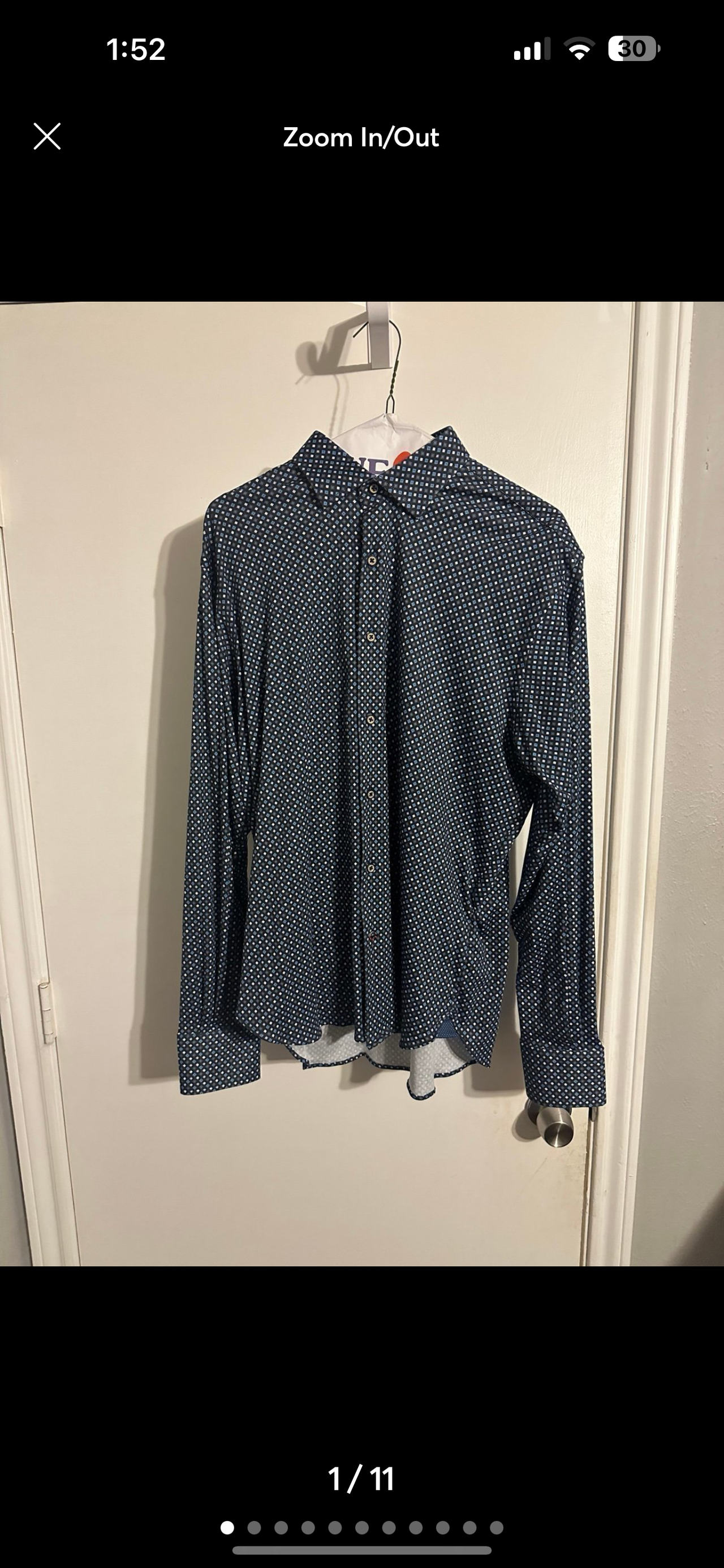 Men's Button-Up Dress Shirt
