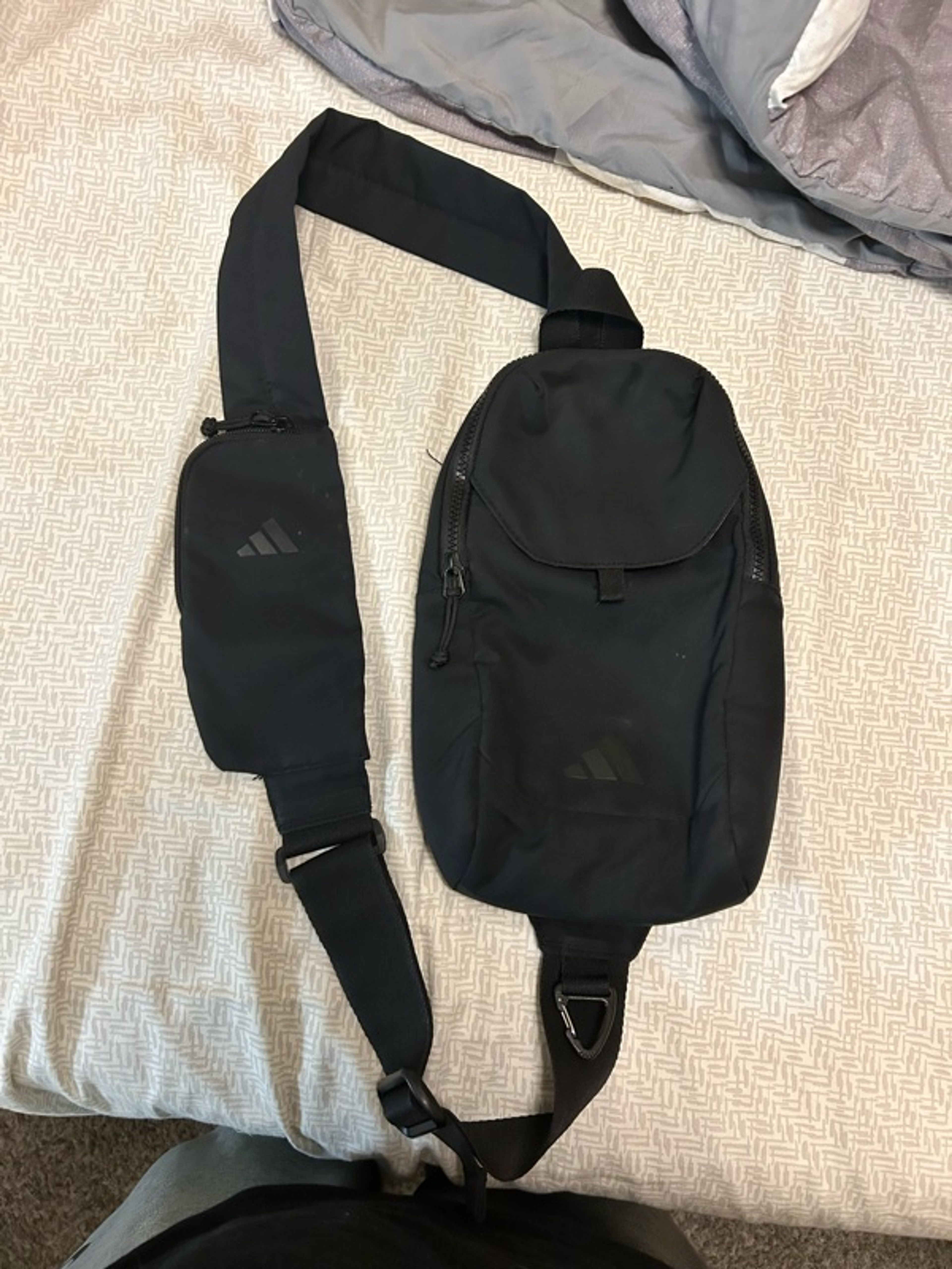 adidas Essentials 3 Sling Crossbody Bag Black