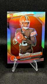 2025 Prizm Shedeur Sanders #405 Silver Variation True Rookie - Image 2