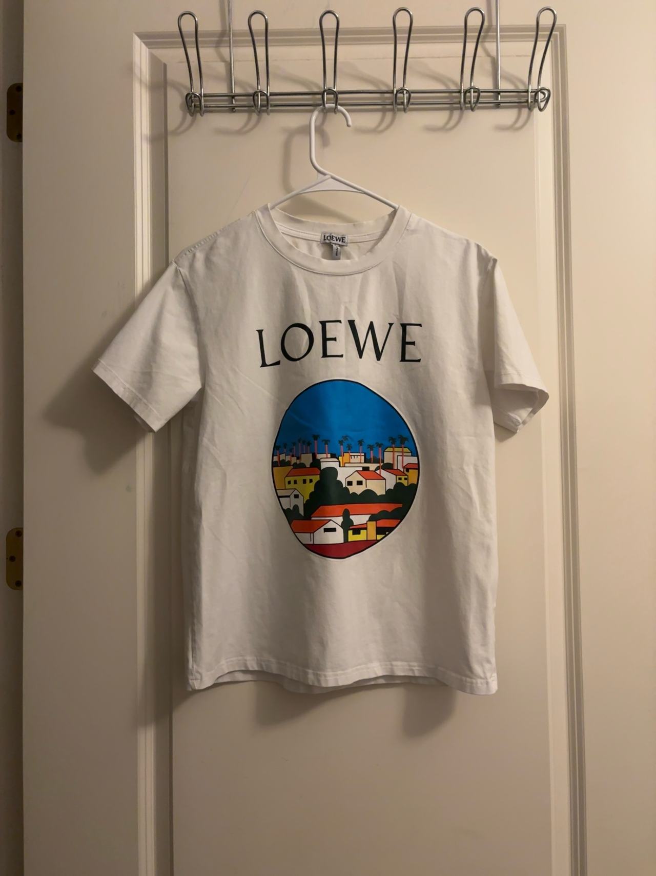 LOEWE White Ken Price Printed T-Shirt Size L