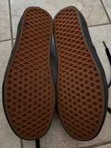 Vans Authentic Black Canvas Classic Shoe - Image 7