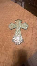 Metal Cross Wall Decor 10-inch - Image 1
