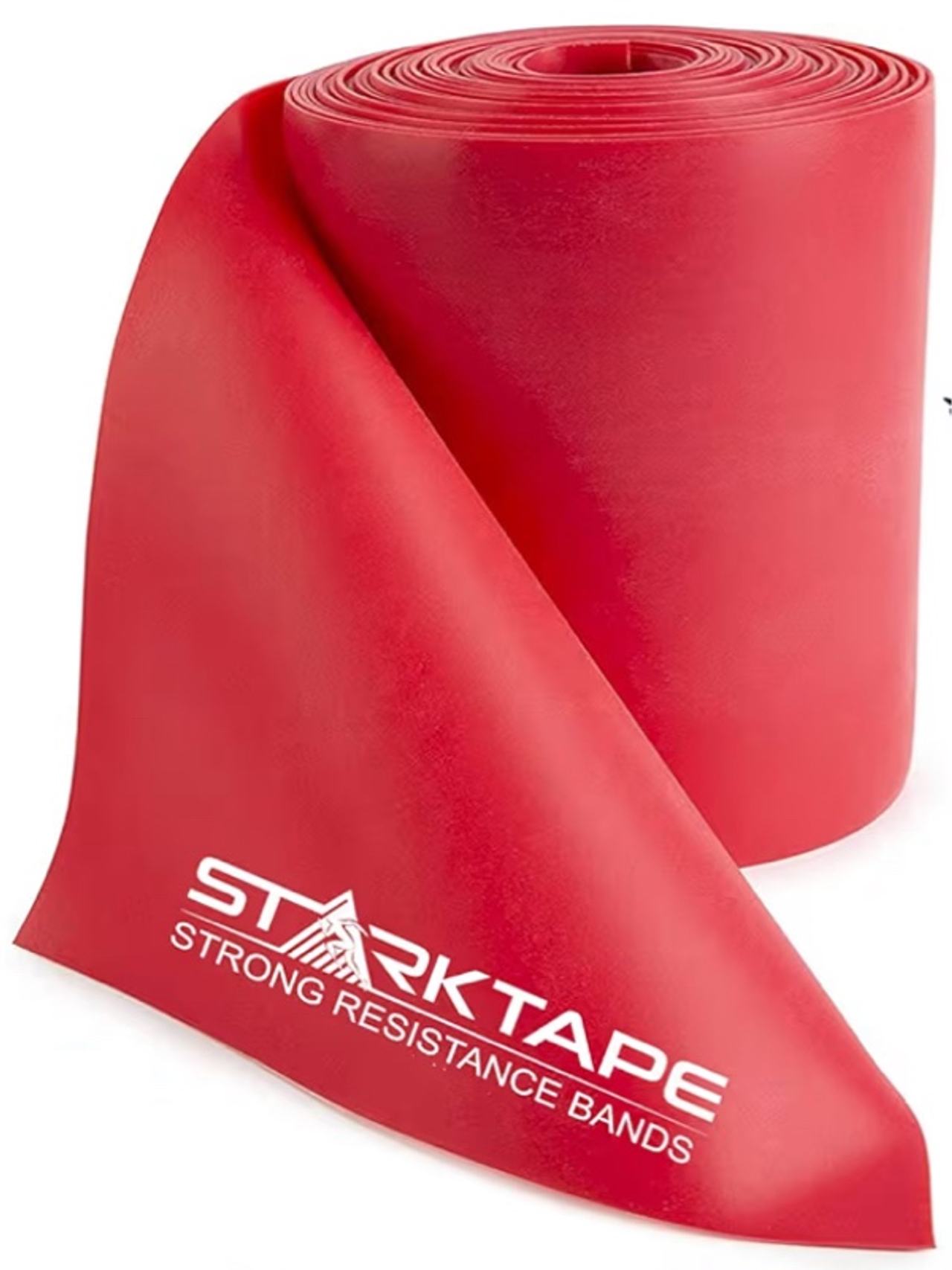 PULLCREASE Long 75 Yard Red Resistance Band Professional 5 Pound Strength
