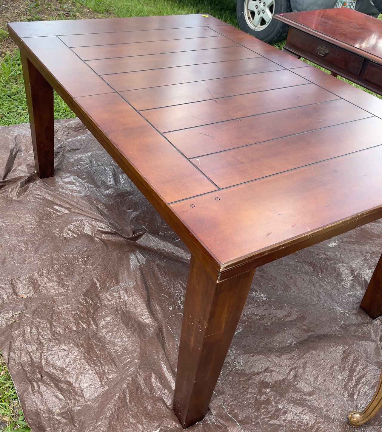 Rectangular Wooden Dining Table