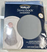 HALO SleepSack Swaddle Micro-Fleece Heather Gray - Image 1