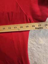 Soft Surroundings Raspberry Faux Wrap Knit Dress Women Sz M Slimming V-neck #674 - Image 5