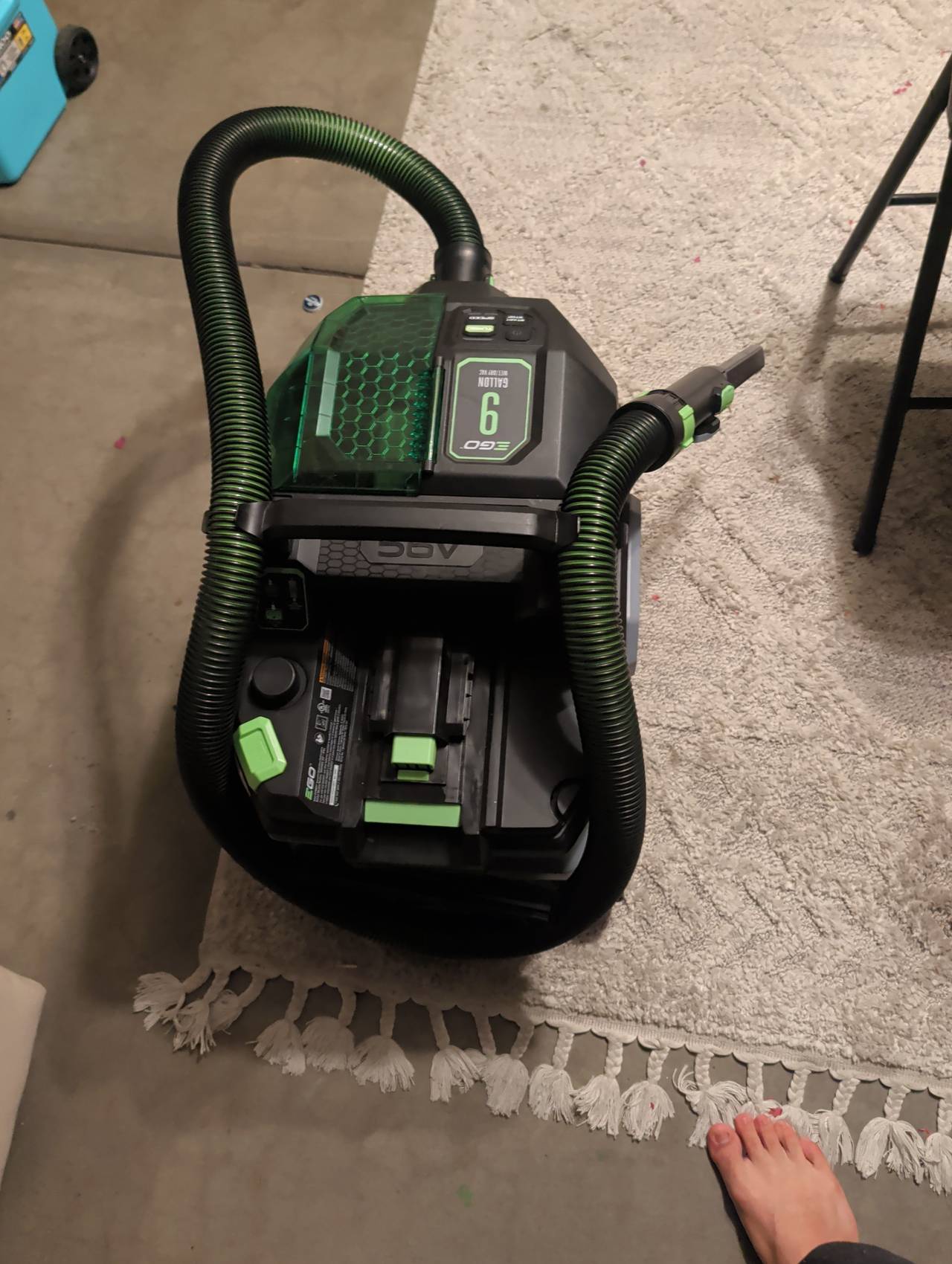EGO Power+ 56-Volt 9 Gallon Cordless Wet/Dry Vacuum