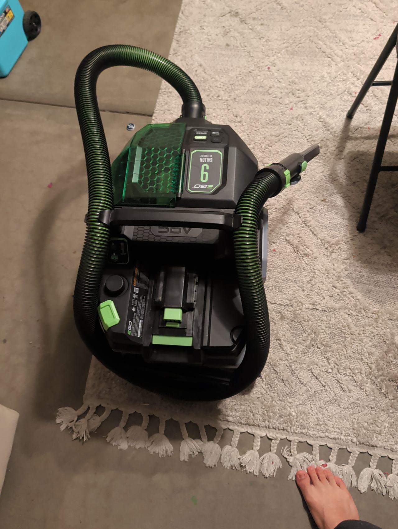 EGO Power+ 56-Volt 9 Gallon Cordless Wet/Dry Vacuum