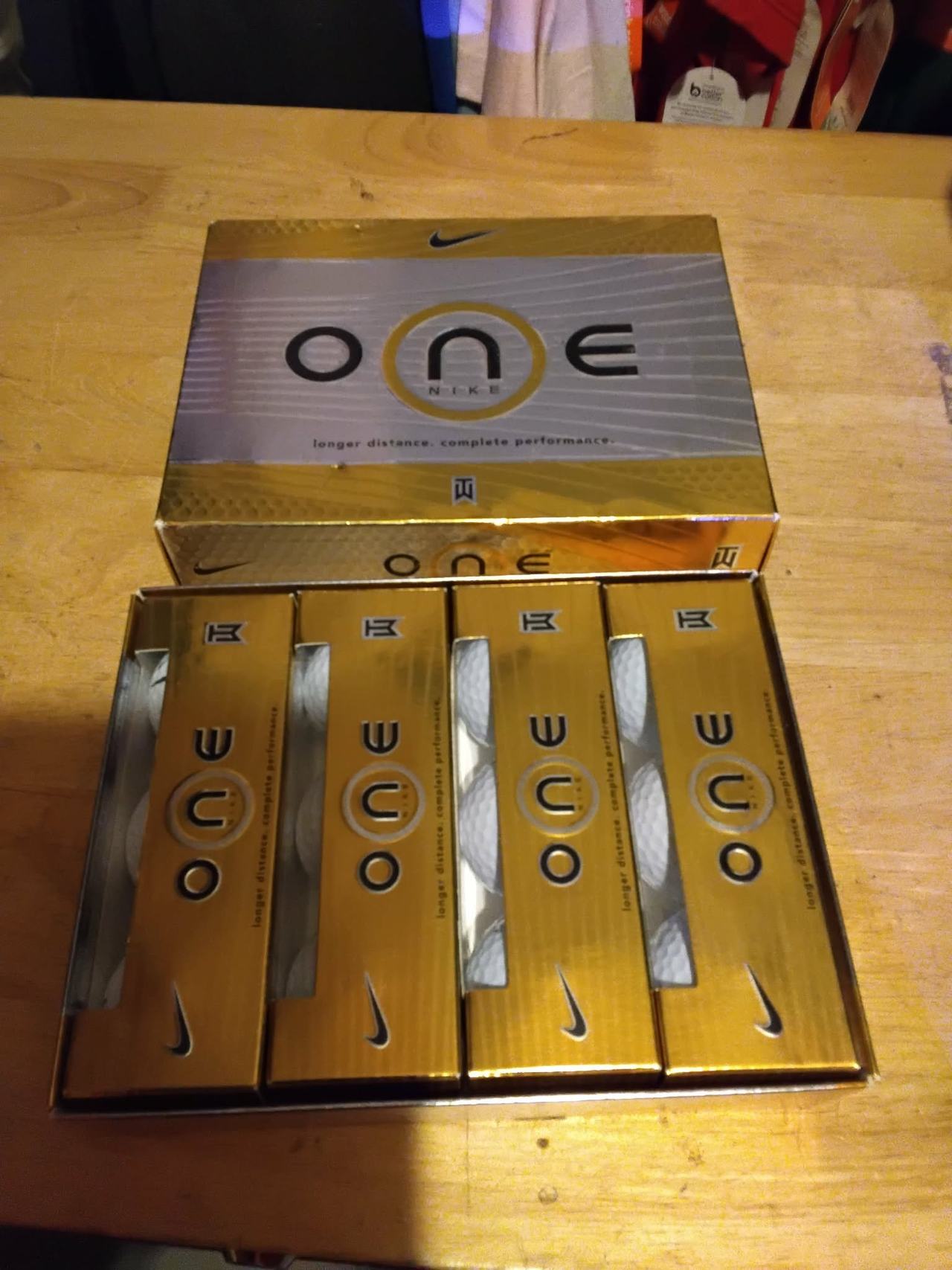 Nike One Gold Golf Balls (1 Dozen)