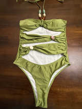 Miss Mosa by Akanksha Cut-Out One Piece Swimsuit - Image 1