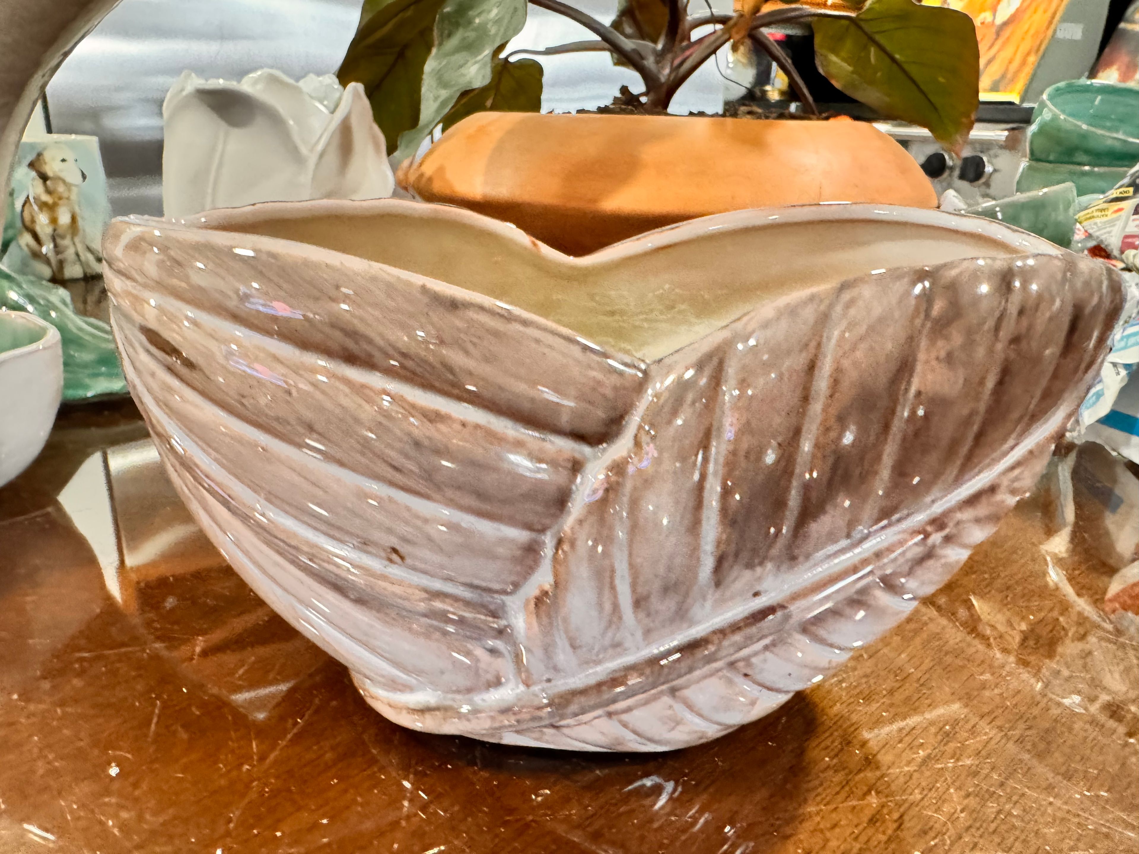 Stangl Terra Rose Artware #3228 leaf bowl - Image 5