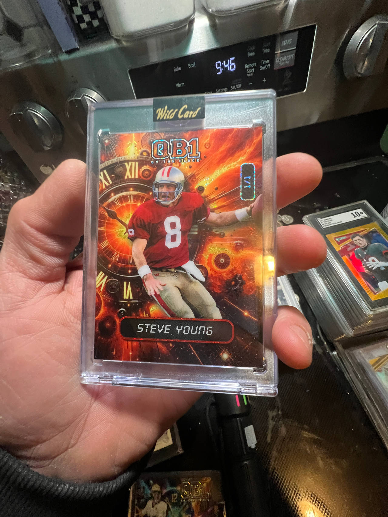 2023 Wild Card QB1 On The Clock Steve Young 1/1